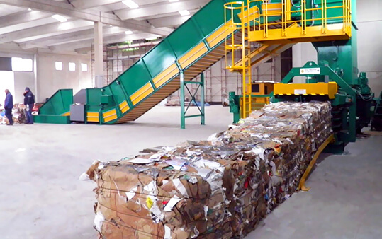 Máquina para la compactación de residuos de la marca Macpresse Europa distribuida por GTA Ambiental en México