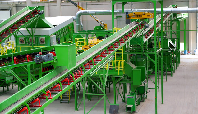 Planta para tratamiento de residuos sólidos de la marca Bianna, distribuida por GTA Ambiental en México